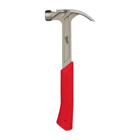 Milwaukee Claw Hammer 16oz Hybrid Smooth Face