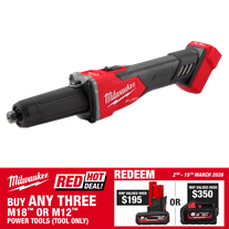 Milwaukee M18 FUEL Cordless Die Grinder Brushless Rapid Stop 18V - Bare Tool