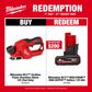 Milwaukee M12 Cordless Planer Brushless 56mm 12V - Bare Tool