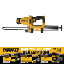 DeWalt Cordless Grease Gun Brushless 450g 18V - Bare Tool