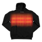 ToolShed Heated Hoodie Black with Battery and Charger - Small