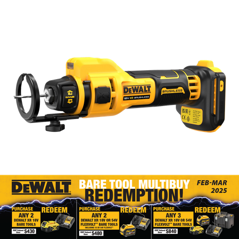 DeWalt Cordless Cut Out Tool Brushless 18V - Bare Tool