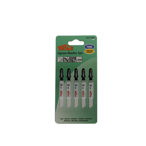ToolShed Jigsaw Blades Metal BiM 1.2 Pitch 5pk