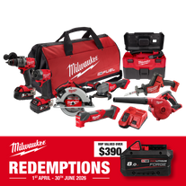 Milwaukee M18 FUEL Cordless Power Pack Brushless 8pc Kit 8B3 18V 5Ah