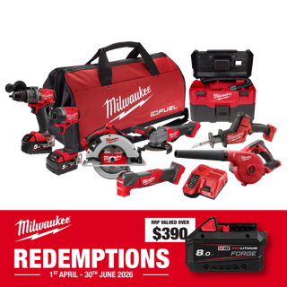 Milwaukee M18 FUEL Cordless Power Pack Brushless 8pc Kit 8B3 18V 5Ah