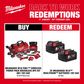 Milwaukee M18 FUEL Cordless Power Pack Brushless 8pc Kit 8B3 18V 5Ah