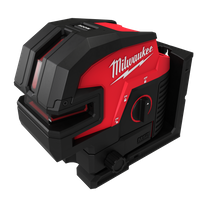 Milwaukee M12 Cross Line & 4 Point Laser Green Beam 12v - Bare Tool