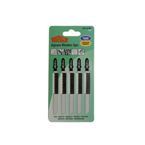 ToolShed Jigsaw Blades Wood BiM 2.5 Pitch 5pk