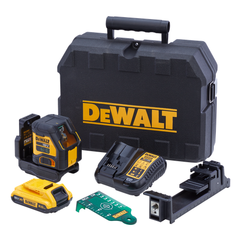 DeWalt Cross Line Laser Compact Green 18V 2Ah