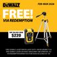 DEWALT Cross Line Laser Compact Green 18V 2Ah
