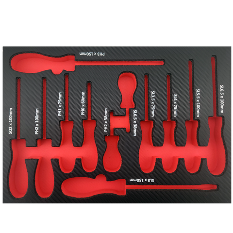 ToolShed Foam Insert for Screwdrivers