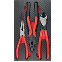 ToolShed Plier Set 3pc in Foam Insert