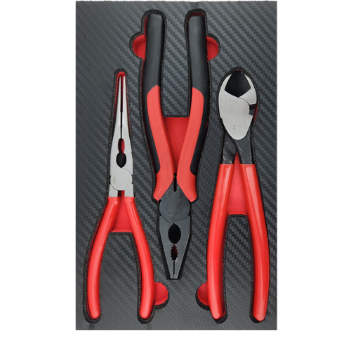 ToolShed Plier Set 3pc in Foam Insert