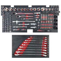 ToolShed Socket and Spanner Set 138pc in Foam Insert