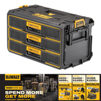 DEWALT TOUGHSYSTEM 2.0 3 Drawer Tool Box