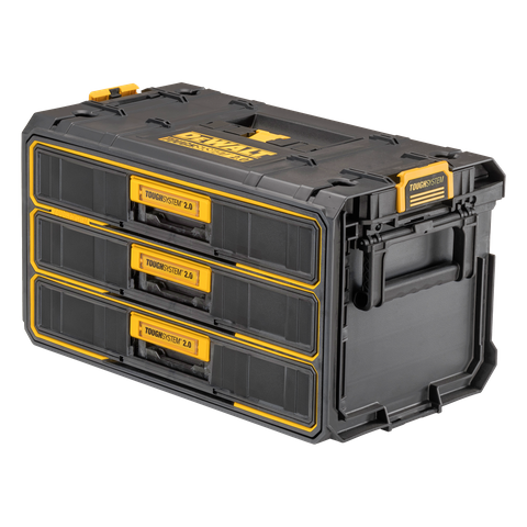 thumbnail image 2 of DeWalt ToughSystem 2.0 Deep Half Tool Box - 15.3 In. - Black/Yellow 2 of 2