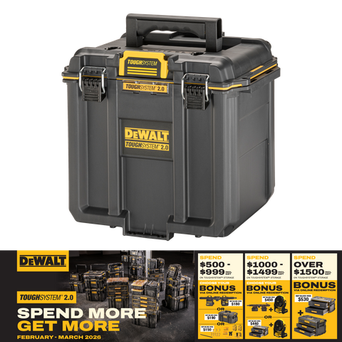 DEWALT TOUGHSYSTEM 2.0 Compact Deep Tool Box
