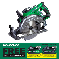 HiKOKI Cordless Rear Handle Circular Saw Brushless 185mm 36V - Bare Tool