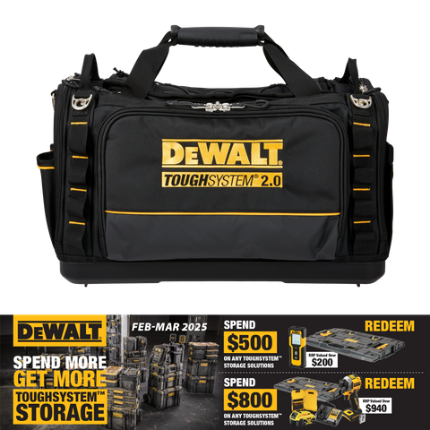 DeWalt TOUGHSYSTEM 2.0 Duffle Tool Bag