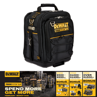 DEWALT TOUGHSYSTEM 2.0 Tool Bag Half Width