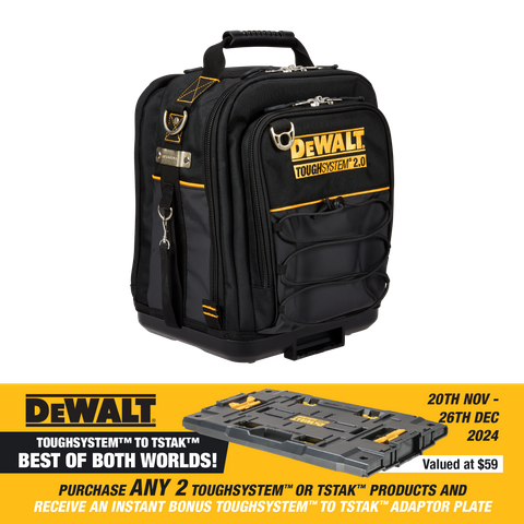 DeWalt TOUGHSYSTEM 2.0 Tool Bag Half Width