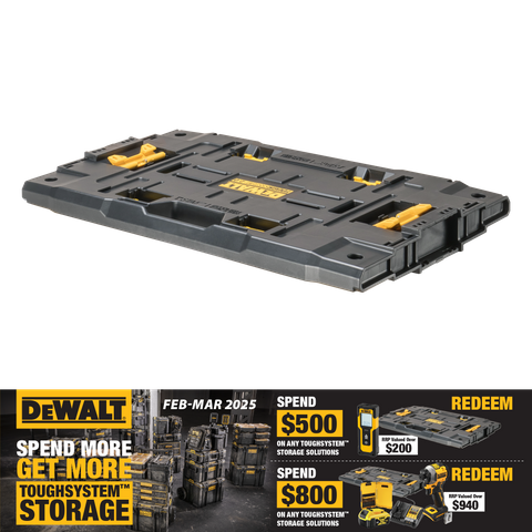 DeWalt TOUGHSYSTEM to TSTAK Adaptor Plate