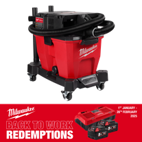 Milwaukee M18 FUEL Cordless Vacuum Wet & Dry 34L Dual Battery 18V - Bare Tool