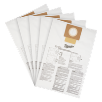 Milwaukee Fleece Vacuum Bags for M18FVC23L0 5pk