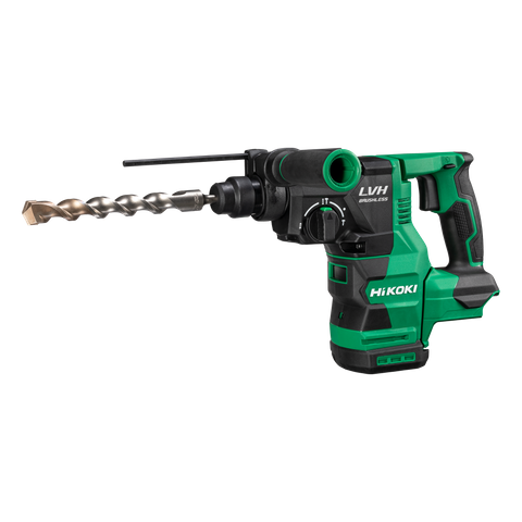 HiKOKI Cordless Rotary Hammer Drill Brushless 26mm SDS Plus 18V - Bare Tool