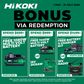 HiKOKI MultiVolt Cordless Rotary Hammer Drill Brushless 28mm SDS+ 36v 2.5Ah