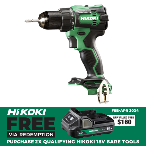 HiKOKI Cordless Impact Drill Brushless 70Nm 18v - Bare Tool