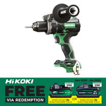HiKOKI Cordless Impact Drill Brushless 155Nm 36V - Bare Tool