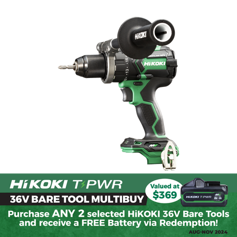 HiKOKI Cordless Impact Drill Brushless 155Nm 36V - Bare Tool