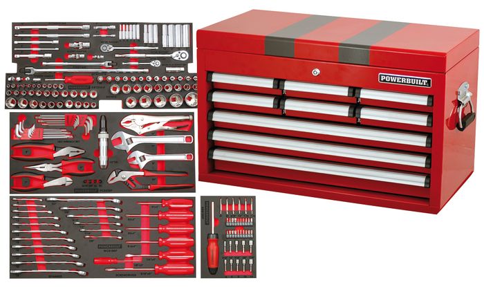 Powerbuilt tool outlet chest