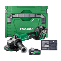 HiKOKI MultiVolt Cordless Angle Grinder Safety 125mm 36V 2.5Ah