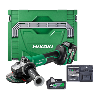 HiKOKI MultiVolt Cordless Angle Grinder Safety 125mm 36V 2.5Ah
