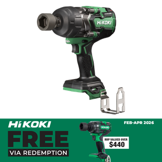 HiKOKI MultiVolt Cordless Impact Wrench Brushless 1/2In 1400Nm 36V - Bare Tool