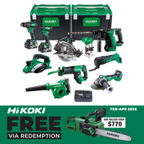 HiKOKI MultiVolt Cordless Combo Kit 10pc 18v/36v