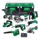 HiKOKI MultiVolt Cordless Combo Kit 10pc 18v/36v