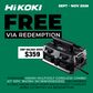 HiKOKI MultiVolt Cordless Combo Kit 10pc 18V/36V