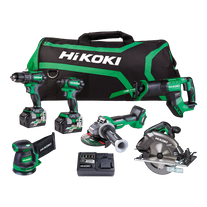 HiKOKI MultiVolt Cordless Combo Kit Brushless 6pc 18V/36V