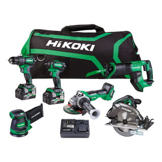 HiKOKI MultiVolt Cordless Combo Kit Brushless 6pc 18V/36V