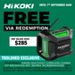 HiKOKI MultiVolt Cordless Combo Kit Brushless 6pc 18V/36V