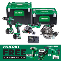 HiKOKI MultiVolt Cordless Combo Kit Brushless 4pcs 18v/36v