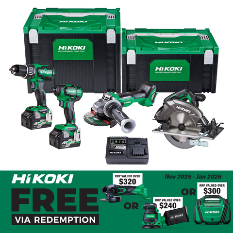 HiKOKI MultiVolt Cordless Combo Kit Brushless 4pcs 18v/36v