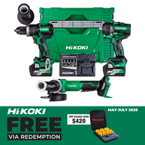 HiKOKI MultiVolt Cordless Brushless 36V 3pc Combo Kit