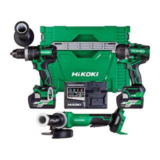 HiKOKI MultiVolt Cordless Brushless 36V 3pc Combo Kit