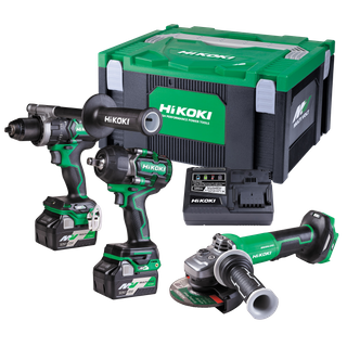 HiKOKI MultiVolt Cordless Brushless 36V 3pc Combo Kit