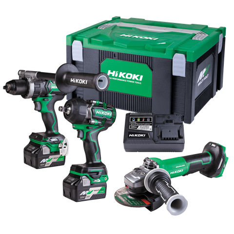 HiKOKI MultiVolt Cordless Brushless 36V 3pc Combo Kit