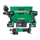 HiKOKI MultiVolt Cordless Brushless 36V 3pc Combo Kit
